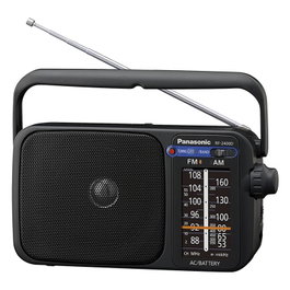 Panasonic Radio Portátil RF-2400DEG-K Negra